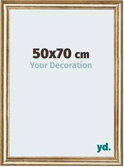 Fotolijst 50x70 cm - Goud Antiek - MDF - Lazio