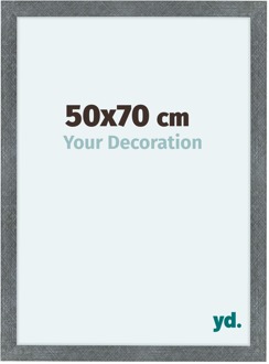 Fotolijst 50x70 cm - IJzer Geveegd - MDF - Como