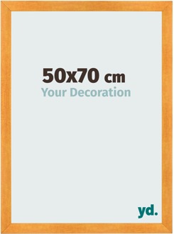Fotolijst 50x70 cm - Oranje - MDF - Pisa