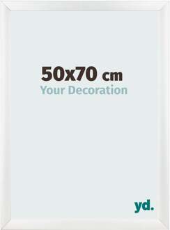 Fotolijst 50x70 cm - Wit Hoogglans - MDF - Pisa