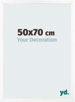 Fotolijst 50x70 cm - Wit Mat - MDF - Bologna