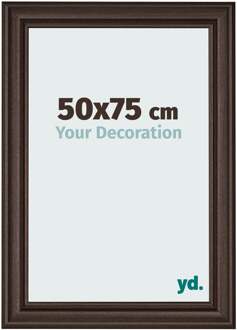 Fotolijst 50x75 cm - Eiken Donker - MDF - Lazio
