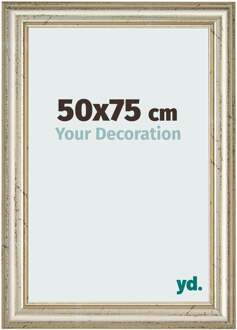 Fotolijst 50x75 cm - Metaalglans - MDF - Lazio
