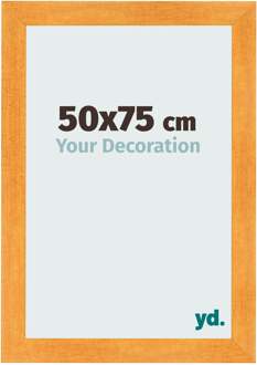 Fotolijst 50x75 cm - Oranje - MDF - Pisa