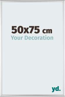 Fotolijst 50x75 cm - Zilver Glanzend - Aluminium - Austin