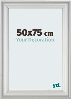 Fotolijst 50x75 cm - Zilver Mat - MDF - Lazio