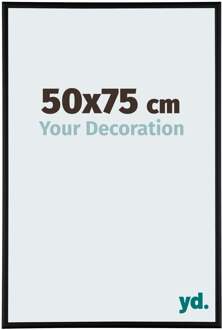 Fotolijst 50x75 cm - Zwart Mat - Aluminium - Austin