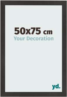 Fotolijst 50x75 cm - Zwart Mat - MDF - Bologna