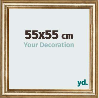 Fotolijst 55x55 cm - Goud Antiek - MDF - Lazio