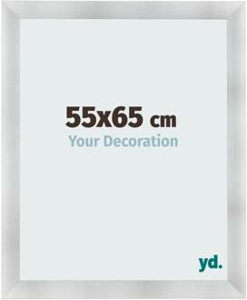 Fotolijst 55x65 cm - Aluminium Geborsteld - MDF - Pisa
