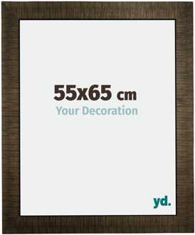 Fotolijst 55x65 cm - Champagne Geborsteld - Hout - Leeds
