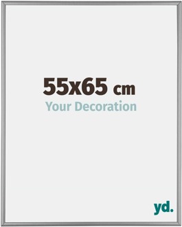 Fotolijst 55x65 cm - Platina - Aluminium - Kent
