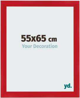 Fotolijst 55x65 cm - Rood - MDF - Pisa