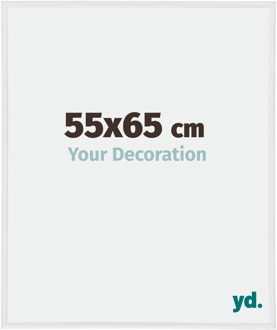 Fotolijst 55x65 cm - Wit Hoogglans - Kunststof - Annecy