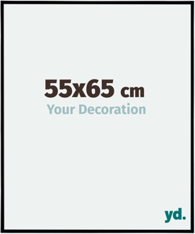 Fotolijst 55x65 cm - Zwart Mat - Kunststof - Evry