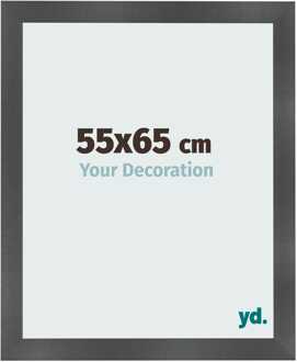 Fotolijst 55x65 cm - Zwart Mat - MDF - Pisa