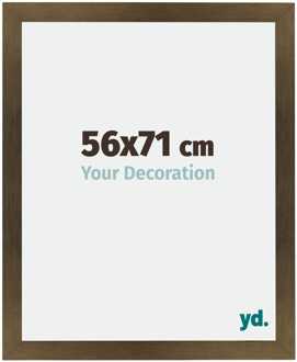 Fotolijst 56x71 cm - Brons Decor - MDF - Mura