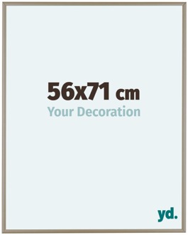 Fotolijst 56x71 cm - Champagne - Aluminium - Austin