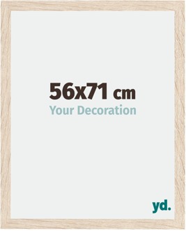 Fotolijst 56x71 cm - Eiken - MDF - Catania