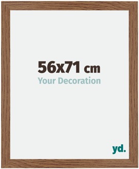 Fotolijst 56x71 cm - Eiken Rustiek - MDF - Mura