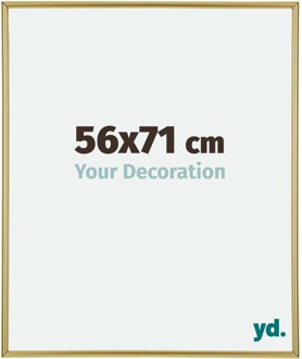 Fotolijst 56x71 cm - Goud - Kunststof - Annecy