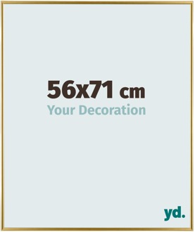 Fotolijst 56x71 cm - Goud - Kunststof - Evry