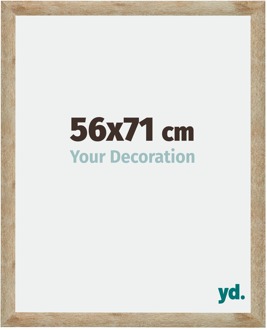 Fotolijst 56x71 cm - Goud - MDF - Catania