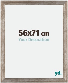 Fotolijst 56x71 cm - Metaal Vintage - MDF - Mura