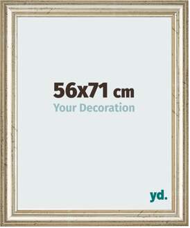 Fotolijst 56x71 cm - Metaalglans - MDF - Lazio