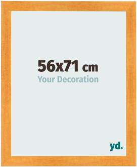Fotolijst 56x71 cm - Oranje - MDF - Pisa