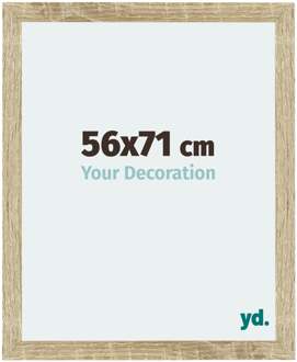 Fotolijst 56x71 cm - Sonoma Eiken - MDF - Mura