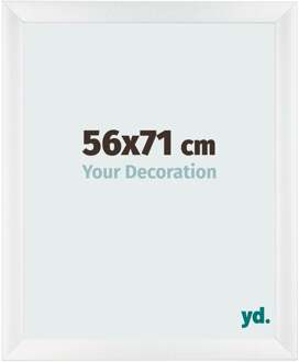Fotolijst 56x71 cm - Wit Hoogglans - MDF - Pisa