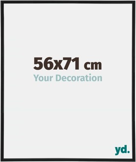 Fotolijst 56x71 cm - Zwart Mat - Kunststof - Annecy