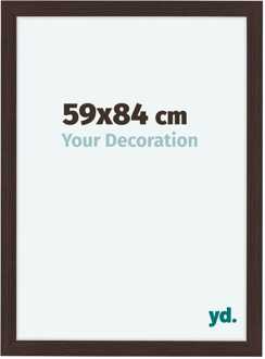 Fotolijst 59x84 cm - Eiken Donker - MDF - Como