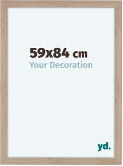 Fotolijst 59x84 cm - Eiken Licht - MDF - Como