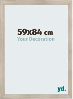 Fotolijst 59x84 cm - Eiken Licht - MDF - Pisa