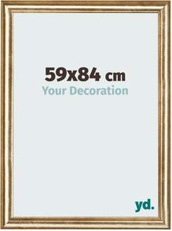 Fotolijst 59x84 cm - Goud Antiek - MDF - Lazio
