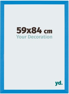 Fotolijst 59x84 cm - Helder Blauw - MDF - Mura
