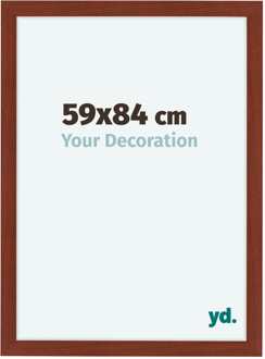 Fotolijst 59x84 cm - Kersen - MDF - Como