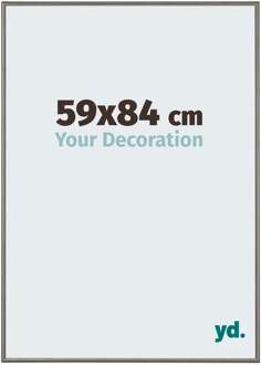 Fotolijst 59x84 cm - Mercury Structuur - Aluminium - New York