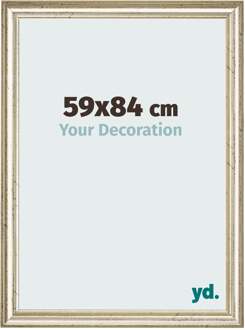 Fotolijst 59x84 cm - Metaalglans - MDF - Lazio