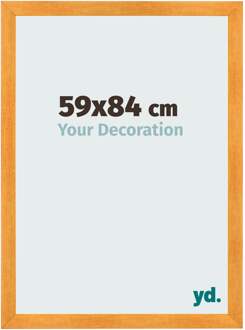 Fotolijst 59x84 cm - Oranje - MDF - Pisa