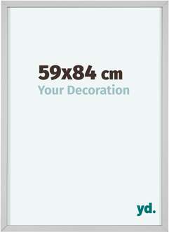 Fotolijst 59x84 cm - Wit - Aluminium - Virginia