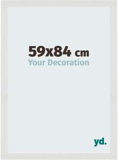 Fotolijst 59x84 cm - Wit Mat - MDF - Mura