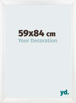 Fotolijst 59x84 cm - Wit Mat - MDF - Pisa