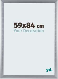 Fotolijst 59x84 cm - Zilver Geborsteld - Aluminium - Tucson