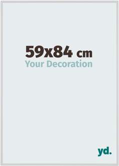 Fotolijst 59x84 cm - Zilver Mat - Aluminium - Miami