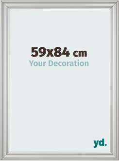 Fotolijst 59x84 cm - Zilver Mat - MDF - Lazio