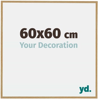 Fotolijst 60x60 cm - Beuken Licht - Kunststof - Evry