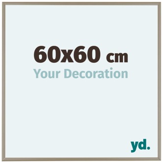 Fotolijst 60x60 cm - Champagne - Aluminium - Austin